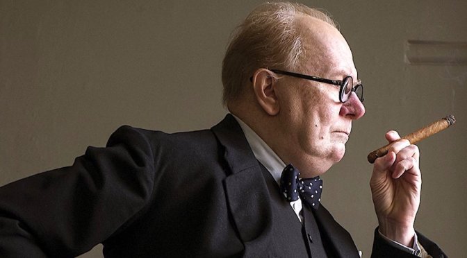 Gary Oldman como Churchill: inacreditável