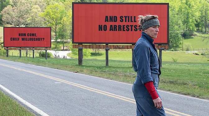 “Três Anúncios para um Crime”: em cartaz, a outra América branca