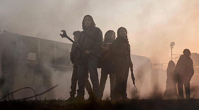 Filhote de “The Walking Dead”, série “World Beyond” une adolescentes e zumbis