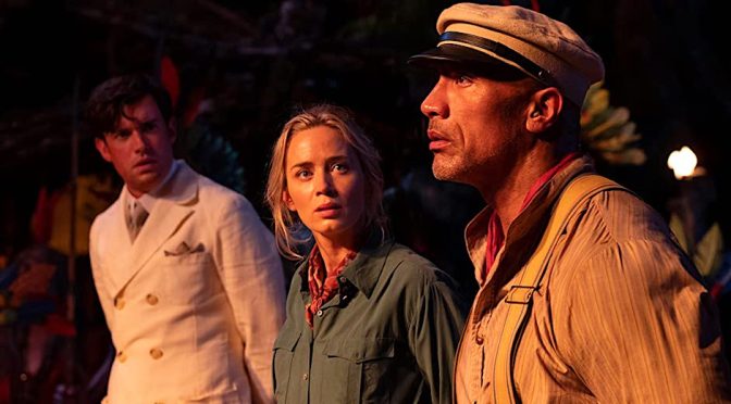 “Jungle Cruise”: Blunt e Dwayne não deixam o barco fazer água